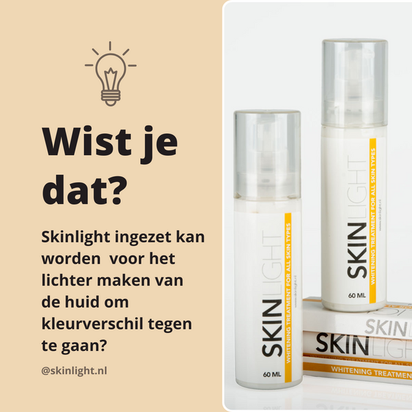 Skinlight Pigmentvlekken creme 120ML